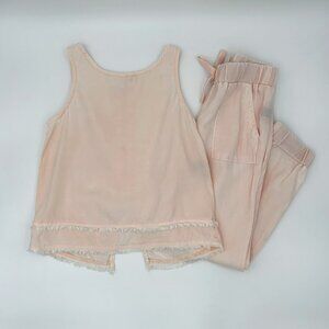 EUC Bella Dahl Girls Tank and Pants